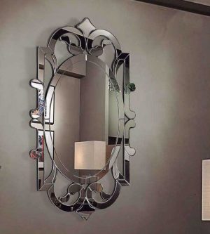 Modern Venetian Aesthetic Mirror