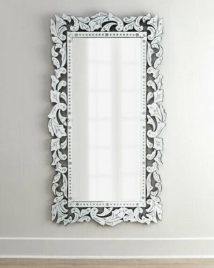 Cermin dinding venetian Ornate crowned mirror