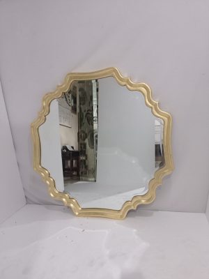 Cermin simetris segidelapan antik diameter 115cm