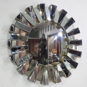Cermin Bundar Deco Mirror ukuran 80X80cm TioGlass 040025